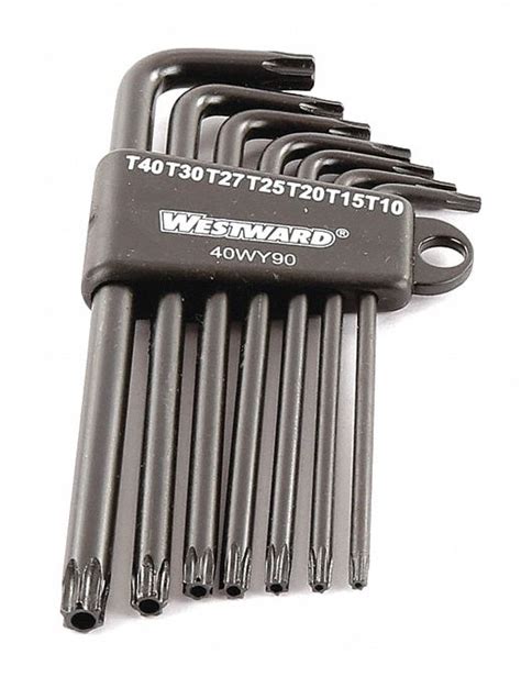 Westward Torx Key Set: 